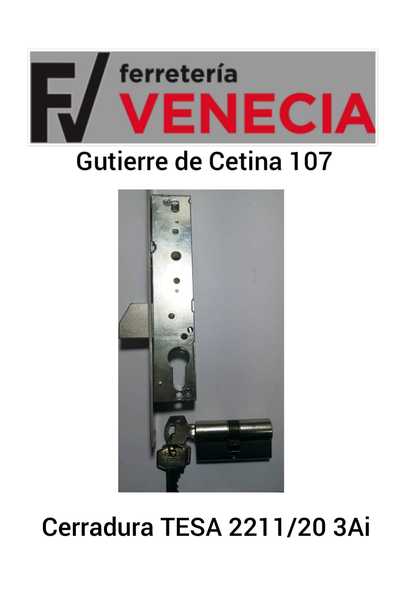 FAC 01596 Cerrojo FAC 946RP/80 con sistema R anti-bumping para puerta  blindada - ✔️Ferreteria