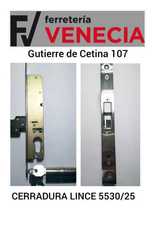 Cerradura LINCE 5530/25,Lince5530/25,553025, 5530-25,,