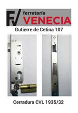 Cerradura CVL 1935/32,cerradura CVL1935/32,CVL 1935-32,