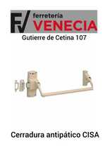 Cerradura antipanico CISA,cerradura antipánico calle alcalá,cerradura antipánico ciudad lineal,