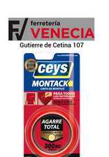 Cinta adesiva por las 2 caras, cinta Ceys, cinta Montack, cinta de montaje, cinta 2 caras,