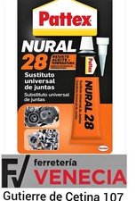 Sustituto universal de juntas,Nural 28, sustituto de juntas Pattex,Juntas 28,