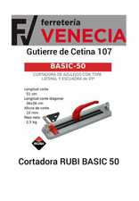Cortadora Rubí Basic 50, Basic-50,