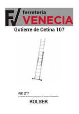 Escalera aluminio extensible, Escalera extensible,