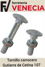 Tornillo con tuerca, Tornillo carrocero, Tornilleria variada,