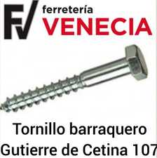 Tornillos Barraqueros de varias medidas,